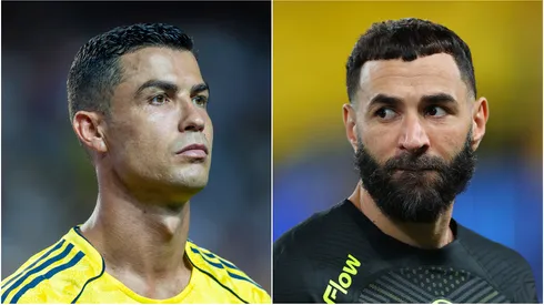 Saudi Pro League stars Cristiano Ronaldo and Karim Benzema.