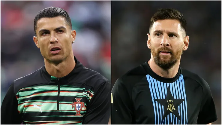 Cristiano Ronaldo and Lionel Messi.