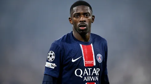 PSG winger Ousmane Dembele.