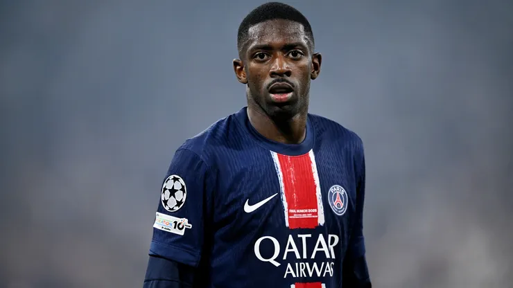 PSG winger Ousmane Dembele.
