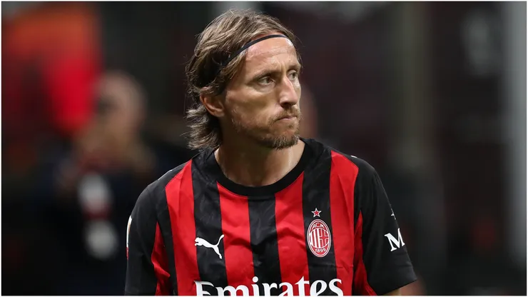 Luka Modric of AC Milan
