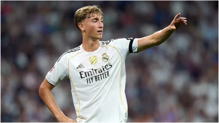 Dean Huijsen of Real Madrid