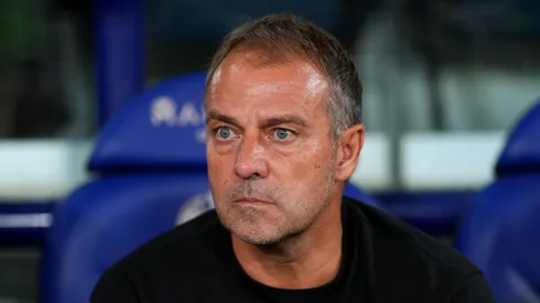 Barcelona head coach Hansi Flick.