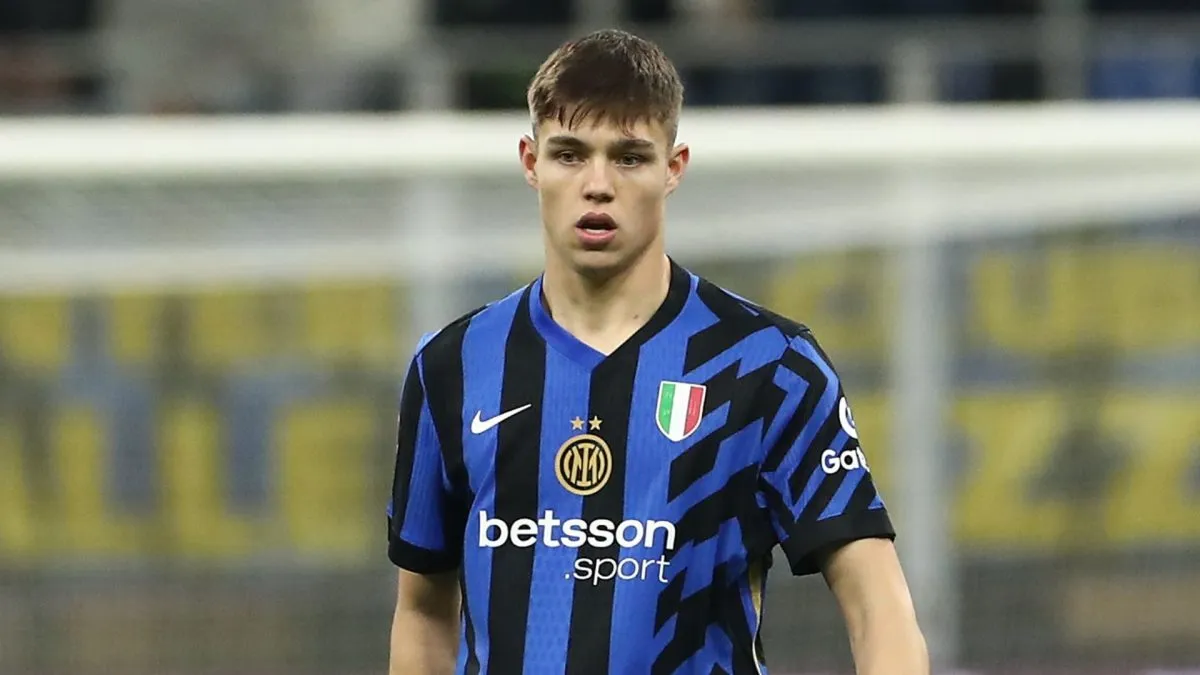 Tomas Palacios of FC Internazionale in action during the Coppa Italia, Round of 16 match between FC Internazionale and Udinese Calcio at Stadio Giuseppe Meazza on December 19, 2024 in Milan, Italy.