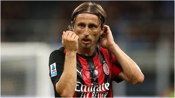 Luka Modric of AC Milan