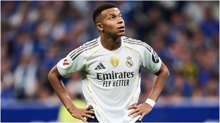 Kylian Mbappe of Real Madrid.