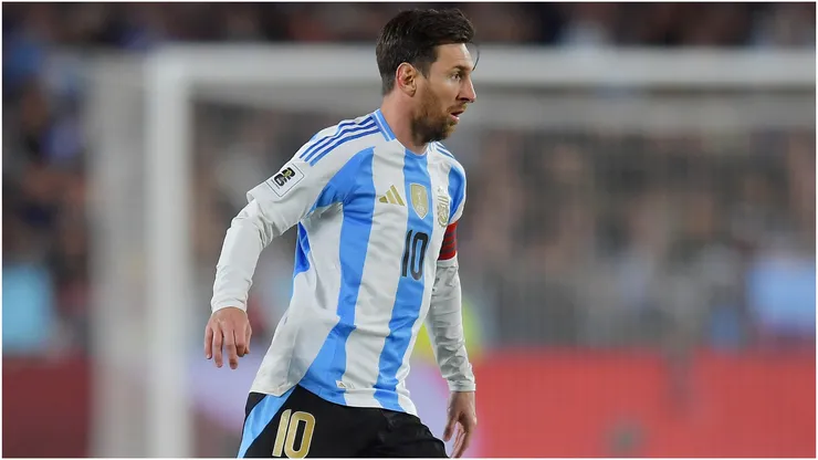 Lionel Messi of Argentina