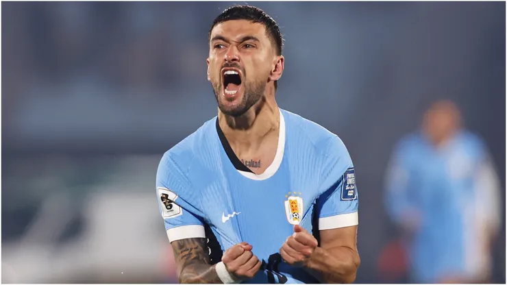 Giorgian De Arrascaeta of Uruguay