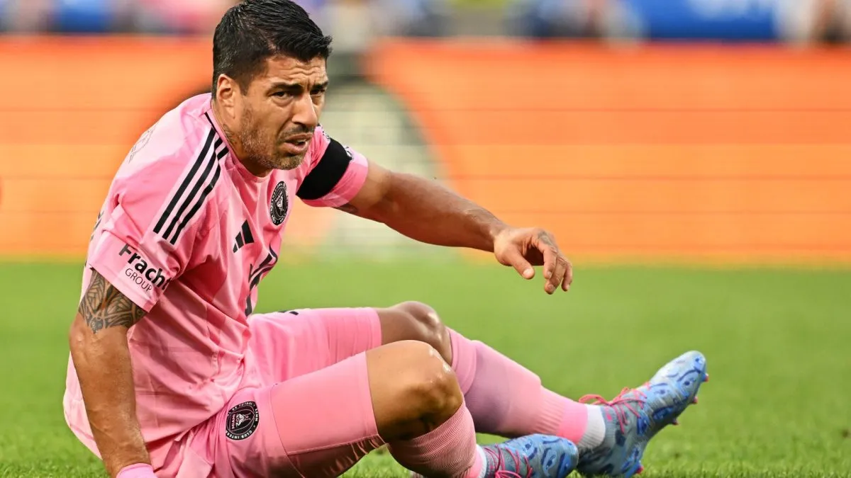 Luis Suarez will miss Saturday’s game vs. Nashville SC.