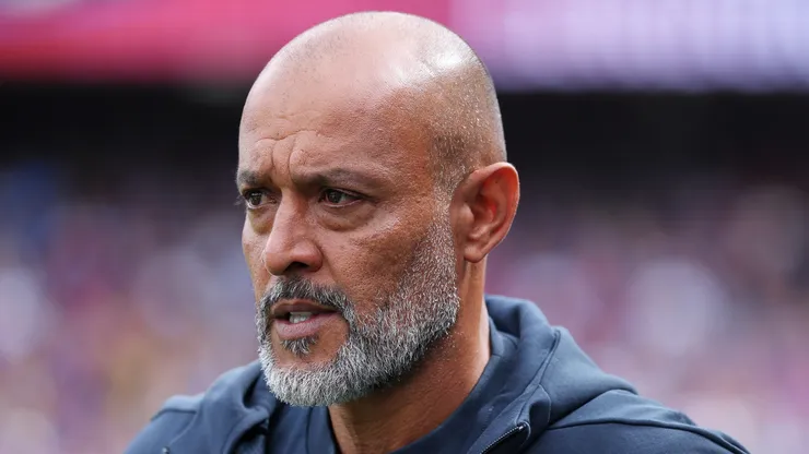Nuno Espirito Santo, Manager of Nottingham Forest, looks on prior to the Premier League match between Crystal Palace and Nottingham Forest at Selhurst Park on August 24, 2025 in London, England.