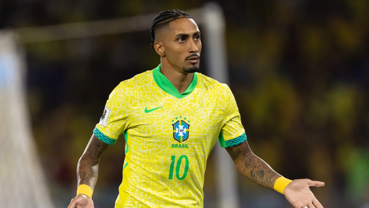 Raphinha is the star player in this squad following the absence of Vinicius and Neymar.