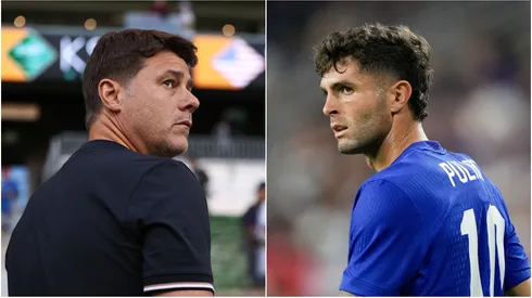 Mauricio Pochettino and Christian Pulisic.