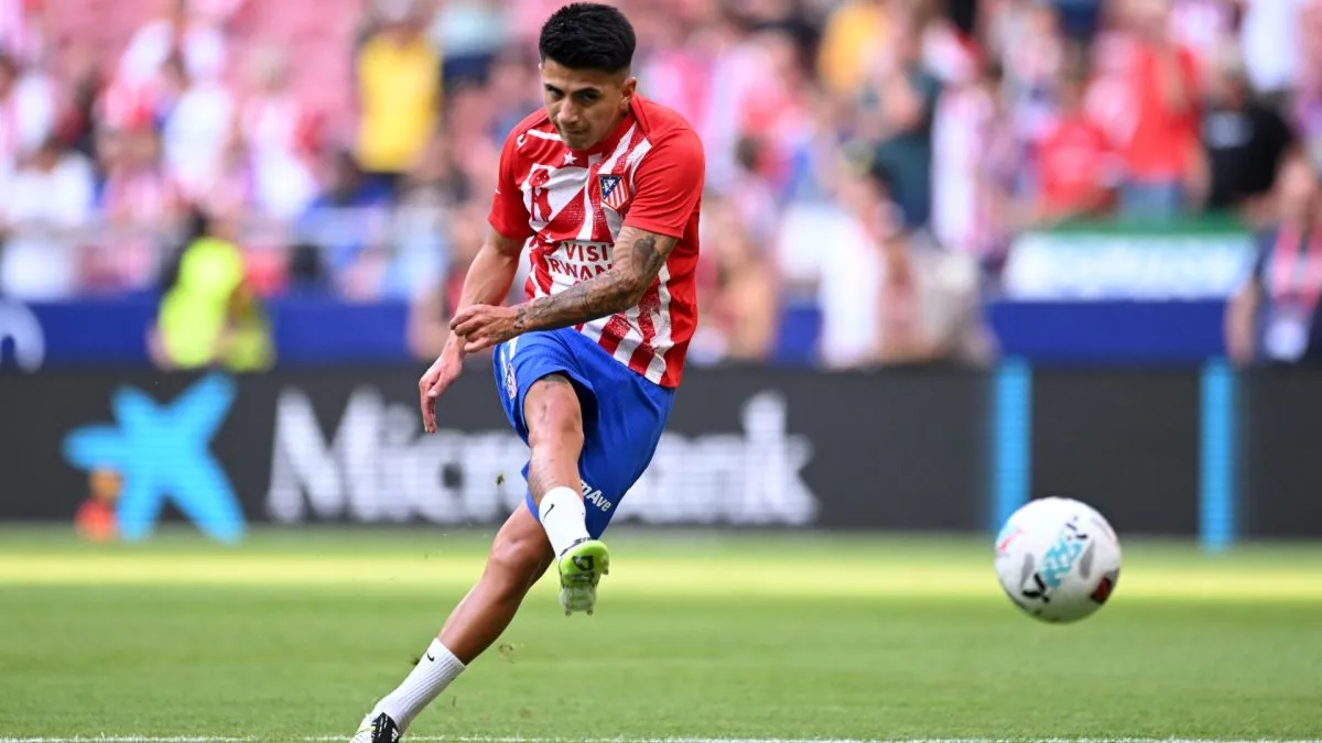 Thiago Almada joined Atletico Madrid this summer.