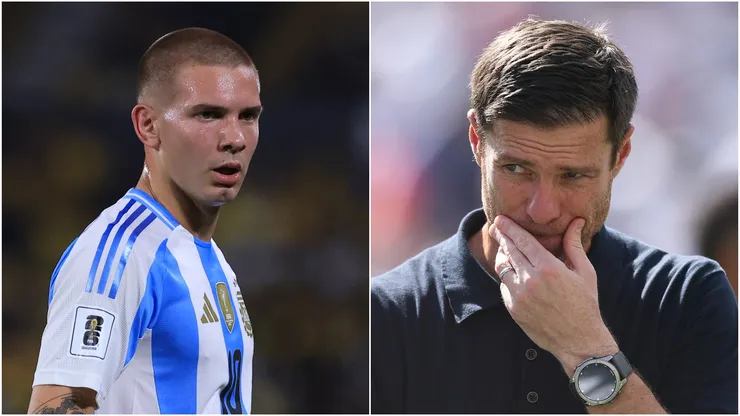 Franco Mastantuono and Xabi Alonso.