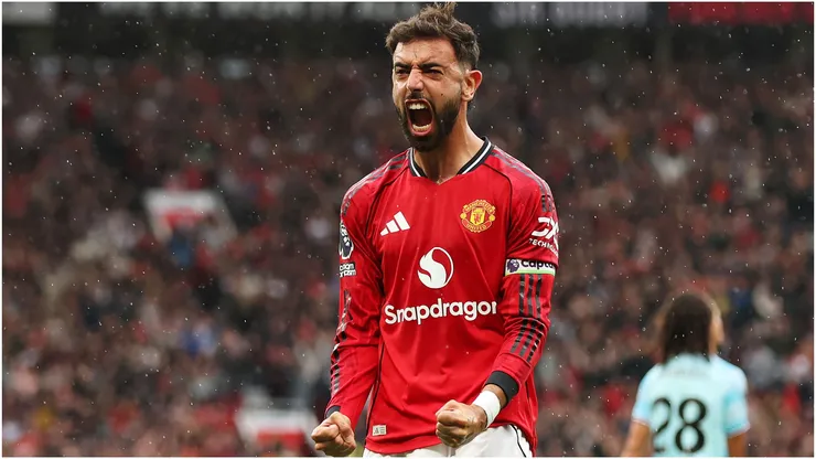 Bruno Fernandes of Manchester United