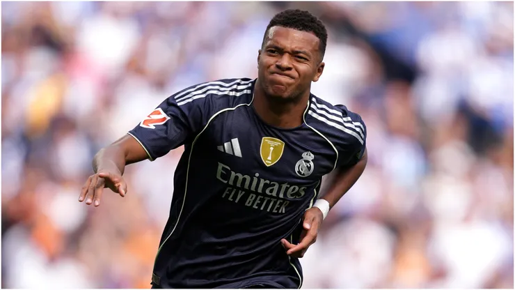 Kylian Mbappe of Real Madrid