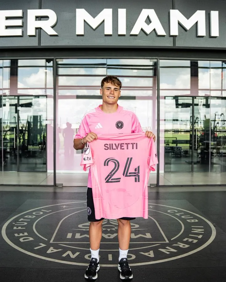 Mateo Silvetti presented as Inter Miami player.