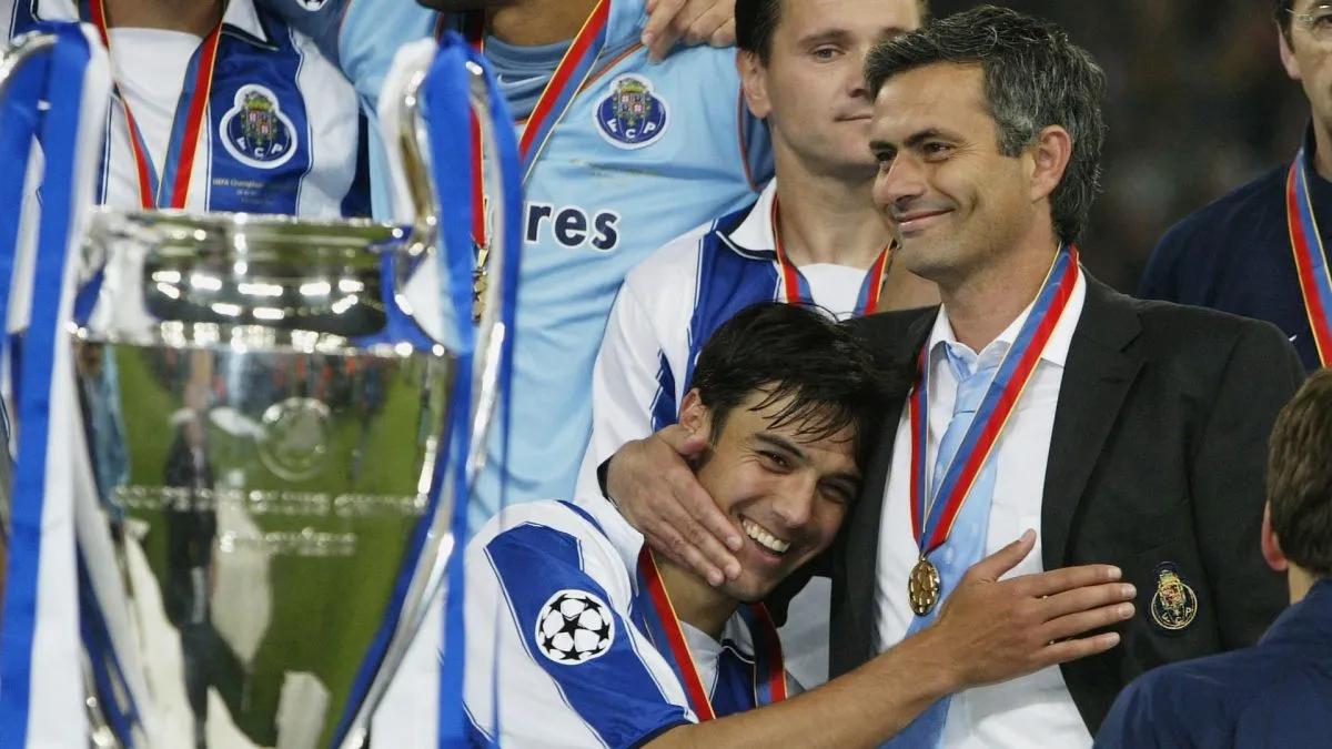 Mourinho went on to win the Champions League with Porto, the big surprise of 2004.