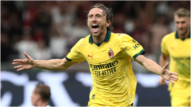 Luka Modric of AC Milan