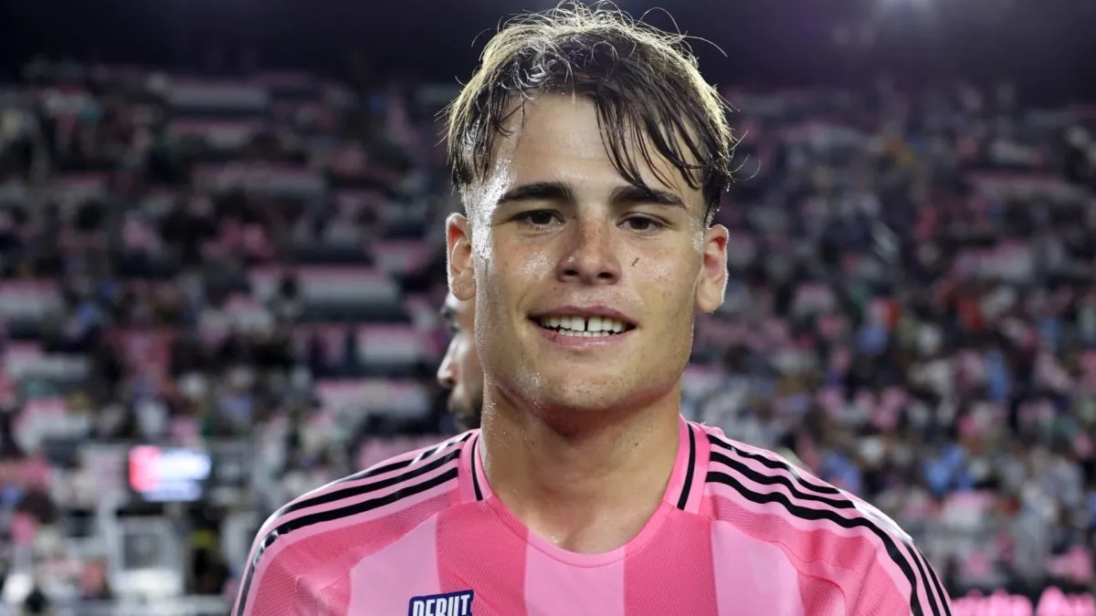 Inter Miami forward Mateo Silvetti.