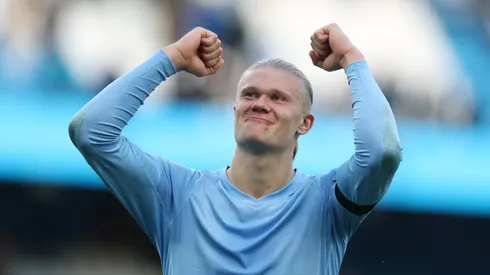 Manchester City striker Erling Haaland.