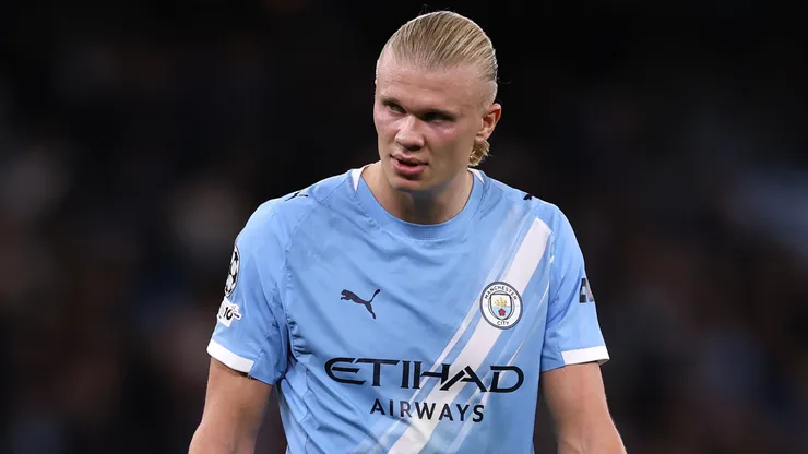 Erling Haaland is under contract with Manchester City until 2034.
