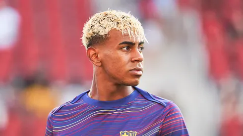 Barcelona star Lamine Yamal.