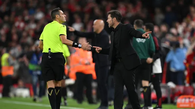 The Atletico Madrid coach will have to serve his suspension during Champions League matches.