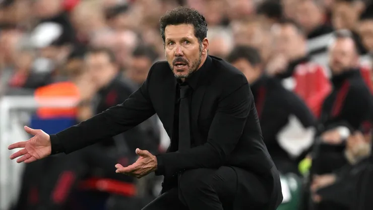 Simeone was sent off at Anfield for “unsporting conduct” after clashing with a fan following Virgil van Dijk’s stoppage-time winner in the 92nd minute.