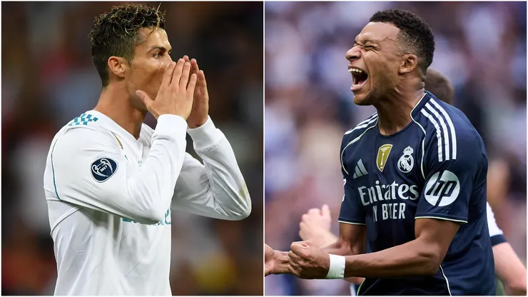 Cristiano Ronaldo and Kylian Mbappe.