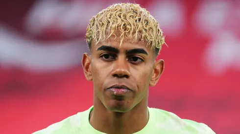 Barcelona winger Lamine Yamal.