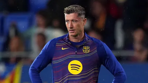 Robert Lewandowski of FC Barcelona.