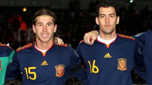 Sergio Ramos and Sergio Busquets