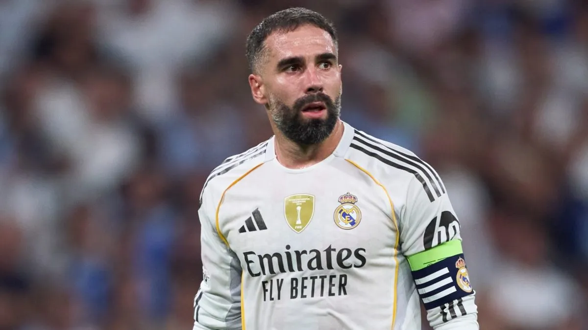 Real Madrid's Daniel Carvajal 