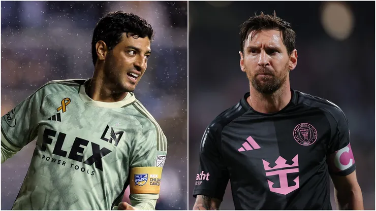 Carlos Vela and Lionel Messi.