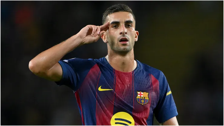 Ferran Torres of FC Barcelona