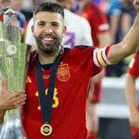 How many trophies has Jordi Alba won? Complete trophy list with Barcelona, Inter Miami, and Spain
