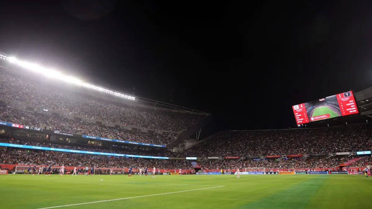 Chicago Fire FC and Inter Miami CF at Soldier Field.