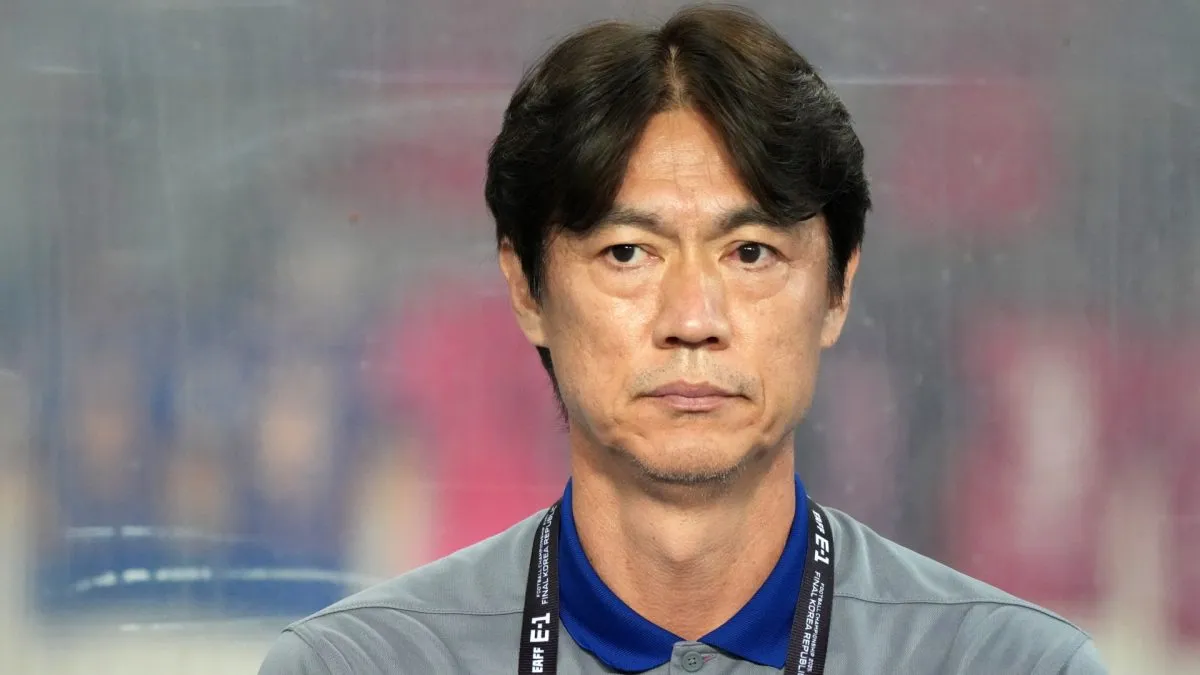South Korea head coach, Hong Myung-bo.