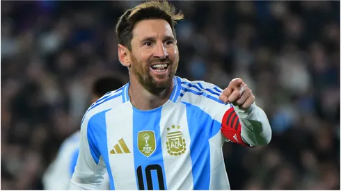 Lionel Messi of Argentina