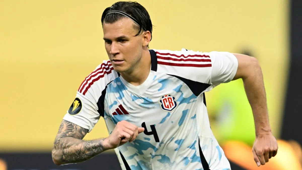 Costa Rica's Juan Pablo Vargas