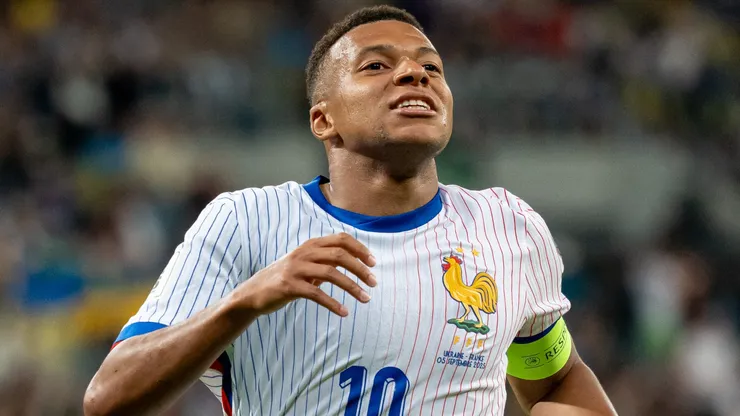 Kylian Mbappe of France.