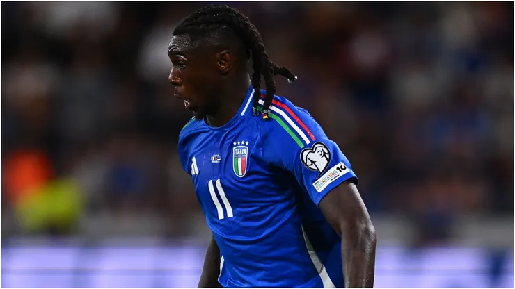 Moise Kean of Italy