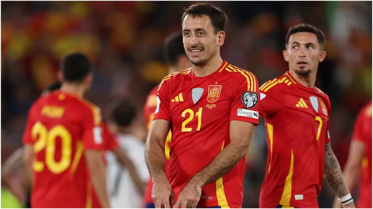 Mikel Oyarzabal of Spain