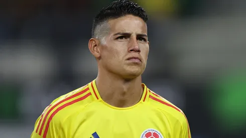 James Rodriguez #10 of Colombia.