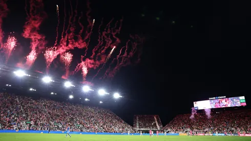 General view inside the Chase Stadium.