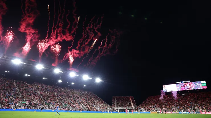 General view inside the Chase Stadium.