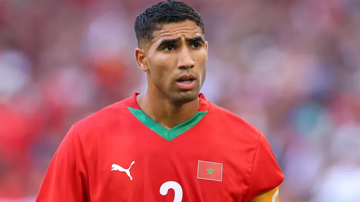 Achraf Hakimi #2 of Morocco.