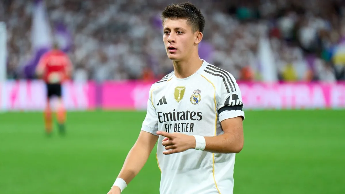 Arda Guler of Real Madrid.