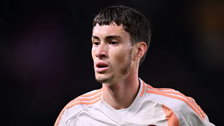 Matías Soulé of AS Roma.